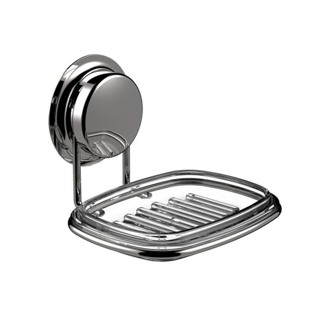 Поставка за сапун, ABS/Неръждаема стомана, Сребро - eMAG.bg