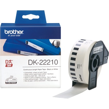 Rola Etichete Brother DK22210 Continuous Paper Tape, 29mm x 30.48m Rola Etichete Brother DK22210 Continuous Paper Tape, 29mm x 30.48m