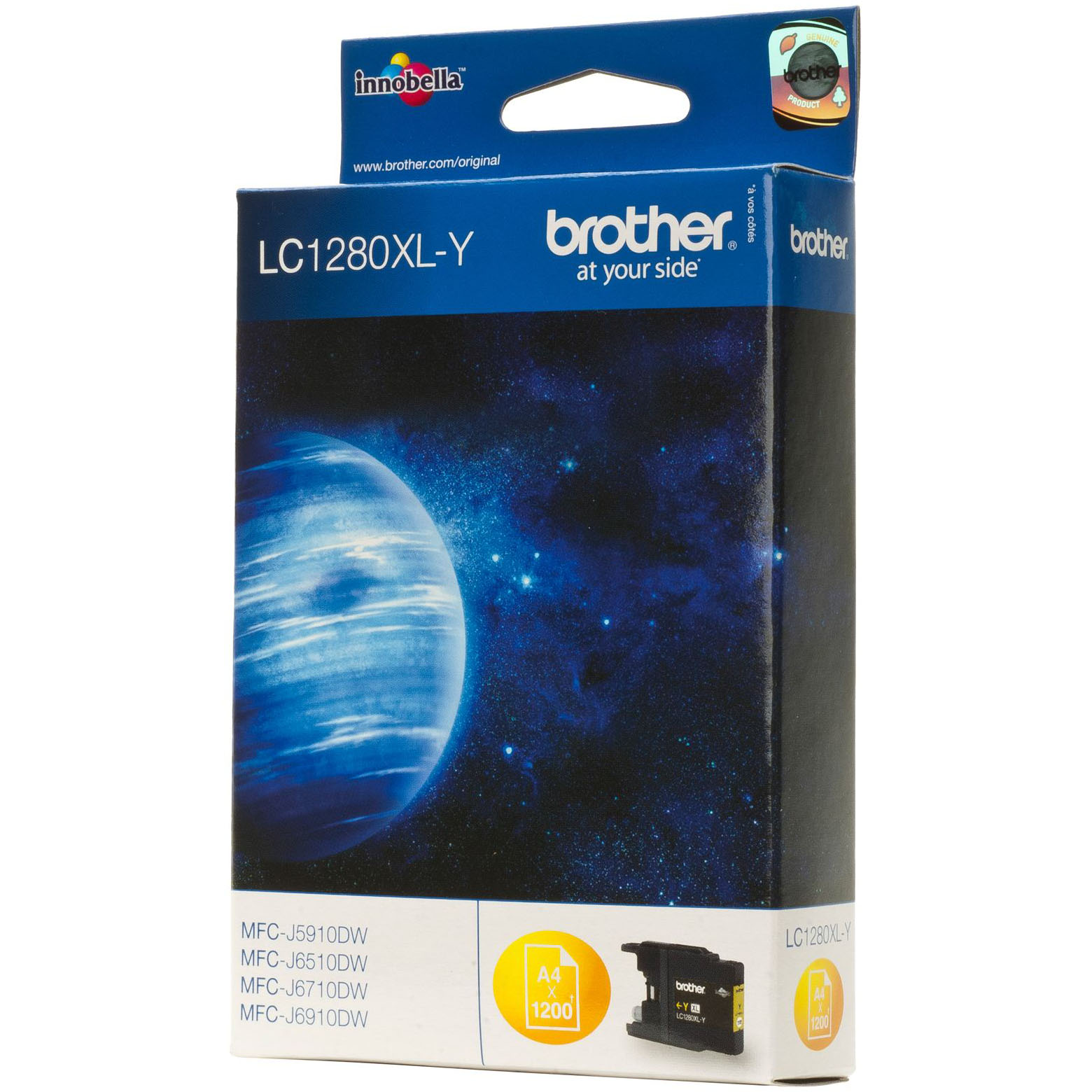 Cartus Brother LC-1280XLY Galben