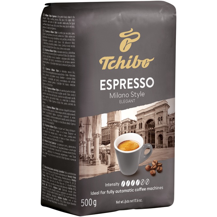 Cafea boabe, Tchibo Espresso Milano RCB, 500 g