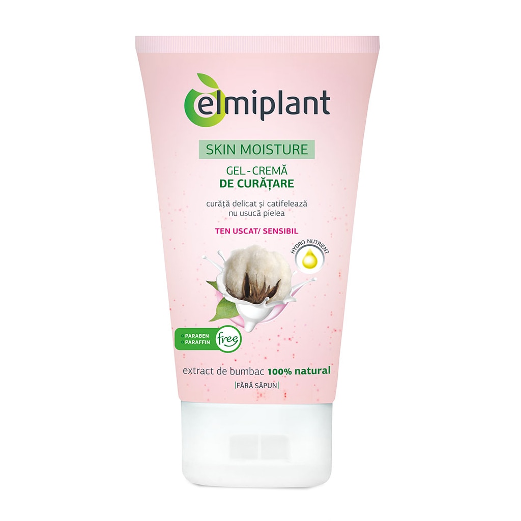 Crema nutritiva de zi pentru ten uscat sensibil Elmiplant Skin Moisture 50ml | Carrefour Romania