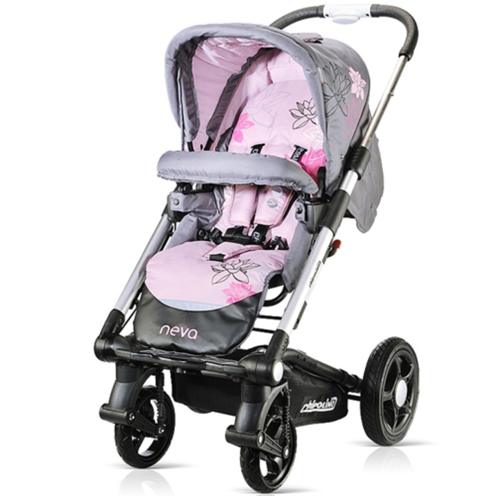 Carucior Chipolino 2 in 1 Neva 2013, Roseash