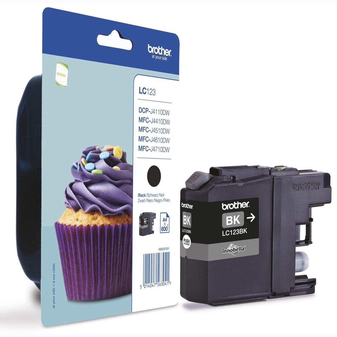 Cartus Brother LC123BK, Negru