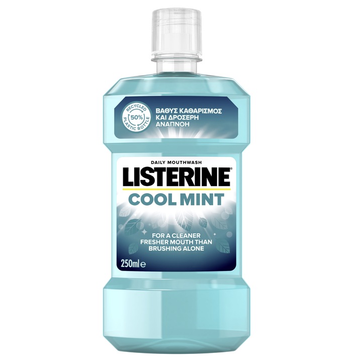 Apa de gura Listerine Cool Mint, 250 ml
