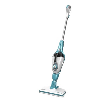 Aparat de curatat cu aburi Black & Decker FSMH13151SM, 15 in 1, 1300W, 0.5L, SteaMitt, 2 pad-uri, perie cupru, Alb/Albastru Aparat de curatat cu aburi Black & Decker FSMH13151SM, 15 in 1, 1300W, 0.5L, SteaMitt, 2 pad-uri, perie cupru, Alb/Albastru