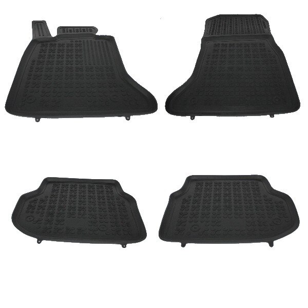 Set covorase auto din cauciuc pentru BMW Seria 5 F10, F11 2010-2013 , Rezaw Plast, Negru, 4 Buc