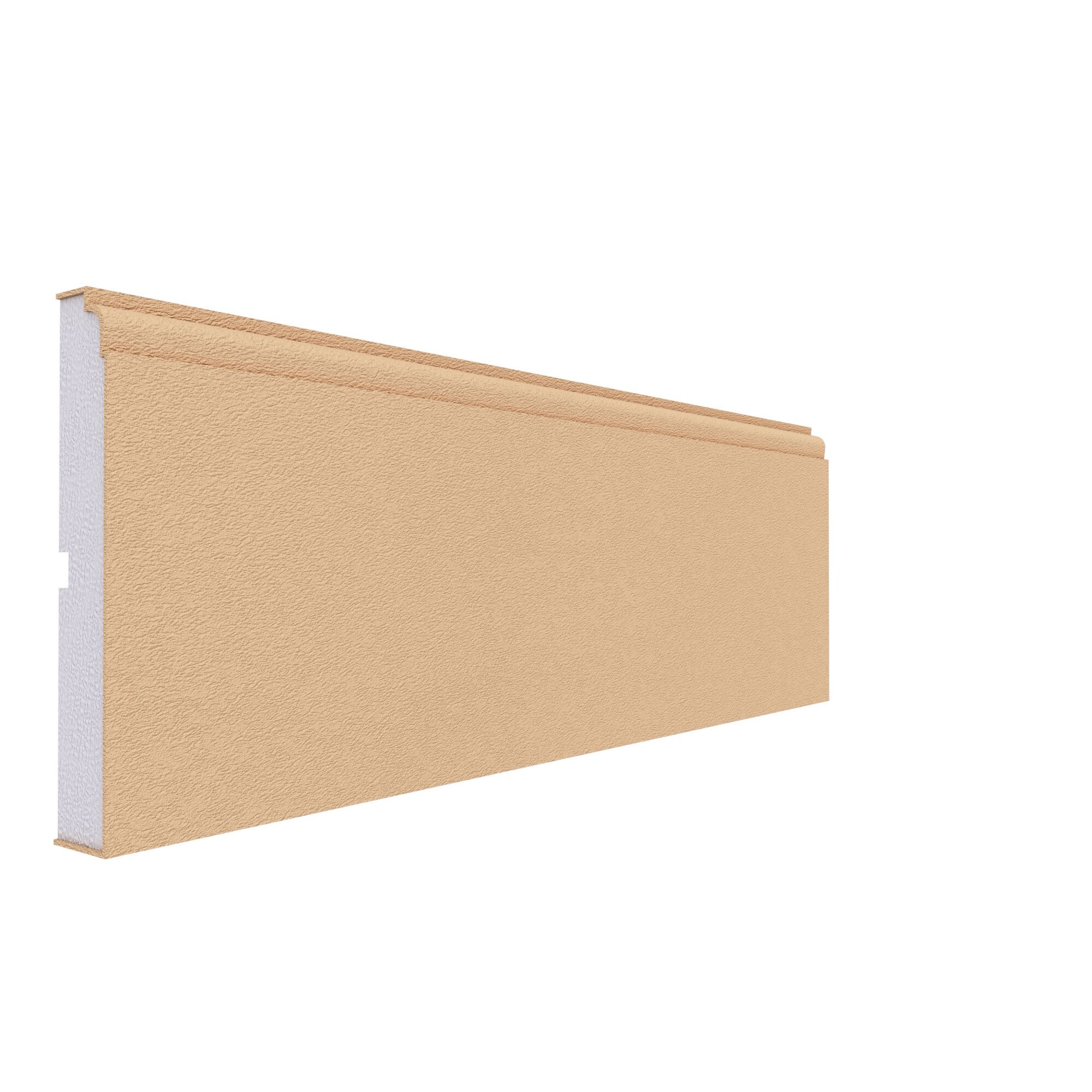 Ancadrament exterior pentru fereastra FP110 din polistiren expandat laminat cu rasina, dimensiune H150xL25mm, lungime 2m