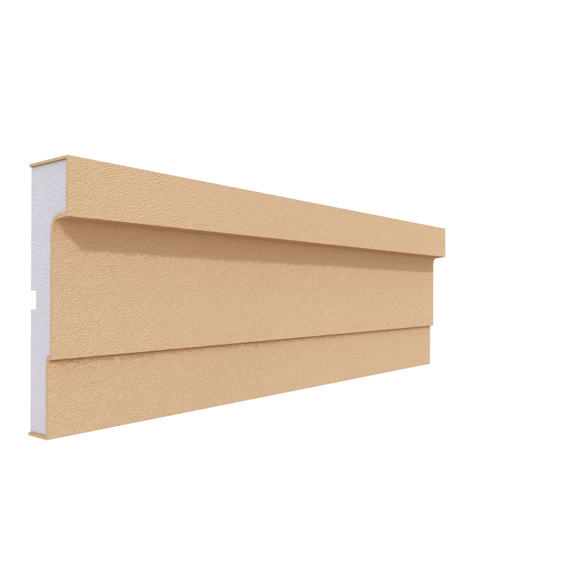 Ancadrament fereastra pentru exterior FP112 din polistiren expandat laminat cu rasina, dimensiune 140x35mm, lungime 2 m