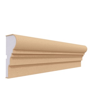 Ancadrament de fereastra pentru exterior, FP114 din polistiren expandat laminat cu rasina, dimensiune 115x50mm, lungime 2m Ancadrament de fereastra pentru exterior, FP114 din polistiren expandat laminat cu rasina, dimensiune 115x50mm, lungime 2m