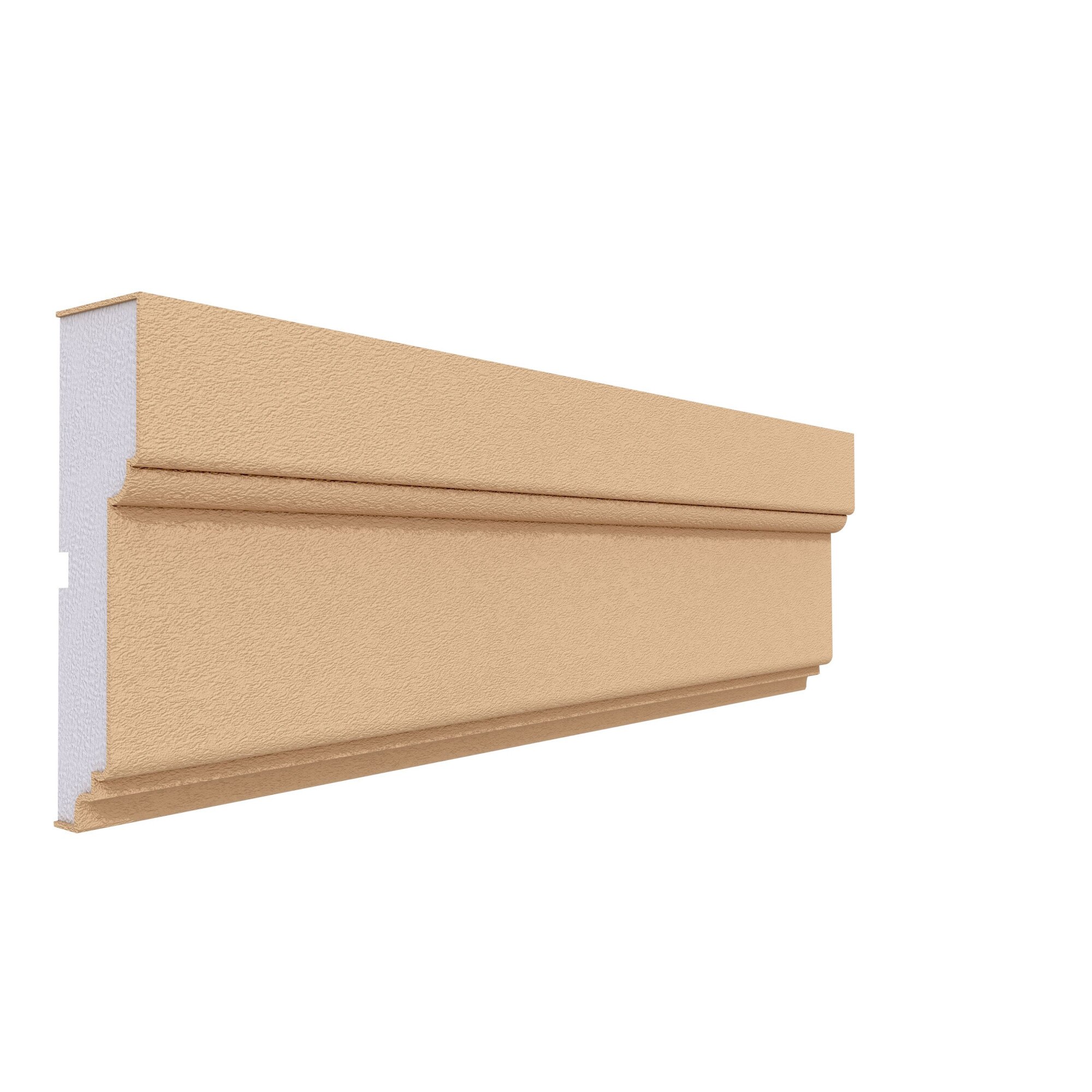 Ancadrament fereastra pentru exterior FP120 din polistiren expandat laminat cu rasina, dimensiune 140x40mm, lungime 2m