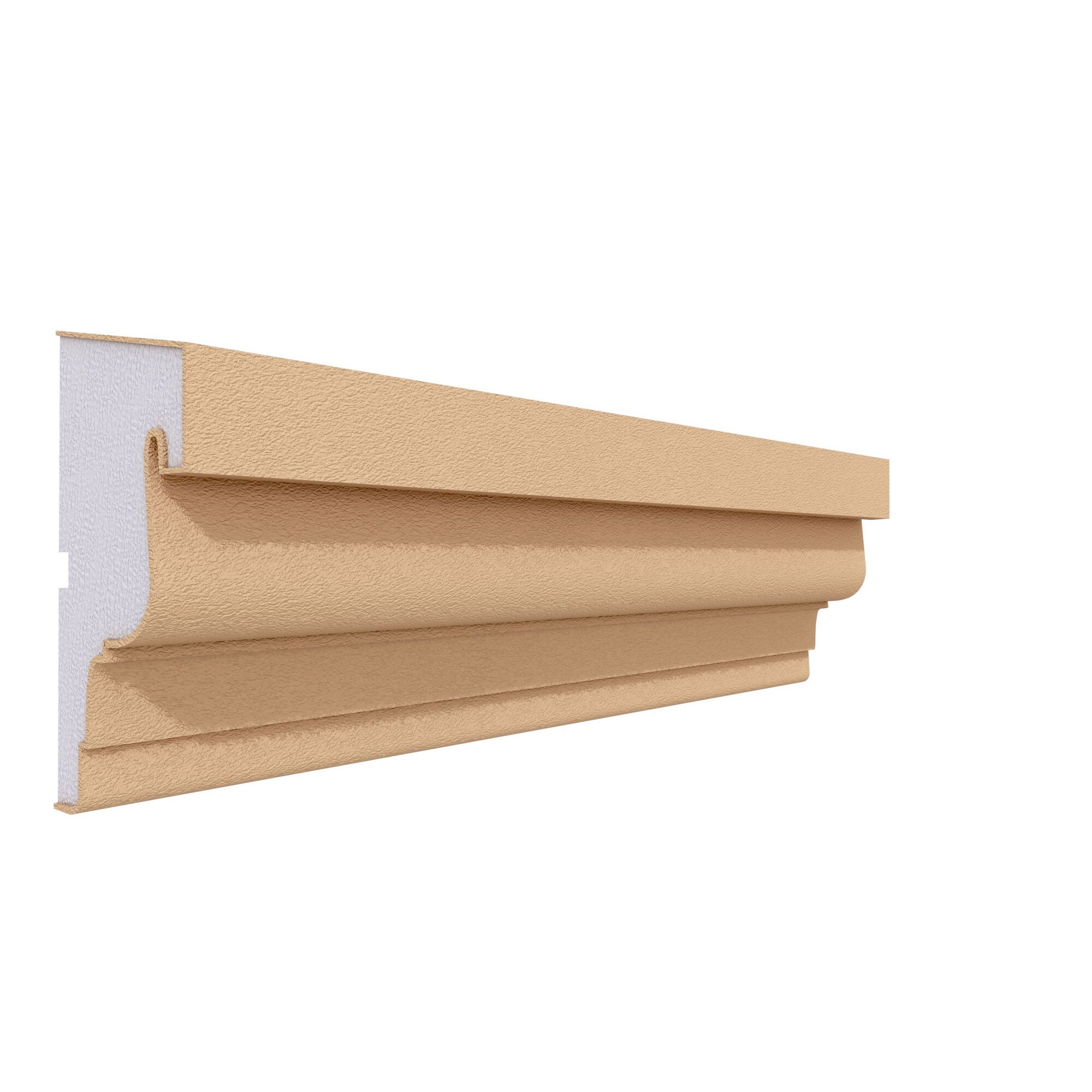 Solbanc fereastra pentru exterior FP210 din polistiren expandat laminat cu rasina, dimensiune 130x60mm, lungime 2m