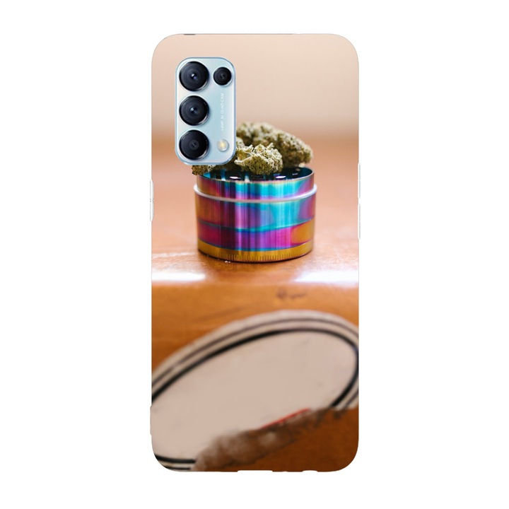 Капак, съвместим с Oppo Reno 5 4G модел Feeling high, Silicon, TPU, обратно