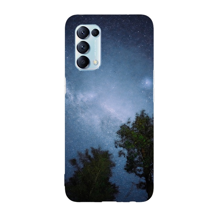 Tok kompatibilis az Oppo Find X3 Lite modellel Milky way, szilikon, TPU, fordítva