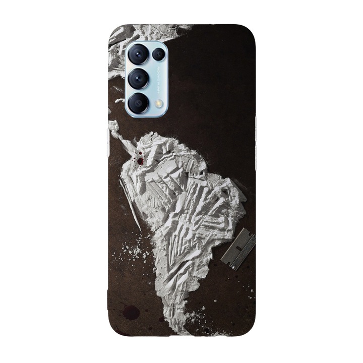 Калъф, съвместим с Oppo Reno 5 4G модел South America Cartel, Silicon, TPU, Viceversa