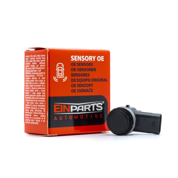 Senzor de parcare marsarier PDC EinParts Automotive, Compatibilitate multipla, Negru
