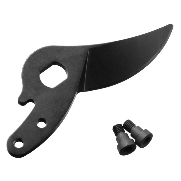 Lama superioara pentru foarfece de gradinarit, Fiskars, PTFE, Negru