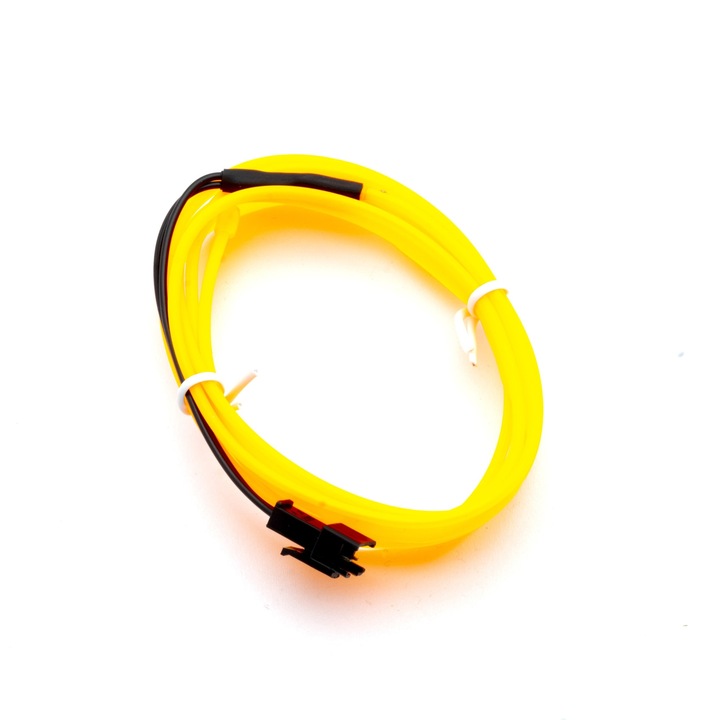 Banda LED, EinParts Automotive, 12V, 1 m, Galben chihlimbar