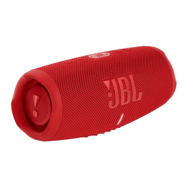 Jbl charge 5 bluetooth hordozható hangszóró (7500 mah belső akku, vésztöltő, type-c csatlakozó, 40w) piros