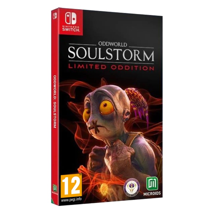 Oddworld Soulstorm Limited Oddition Nintendo Switch Játékszoftver