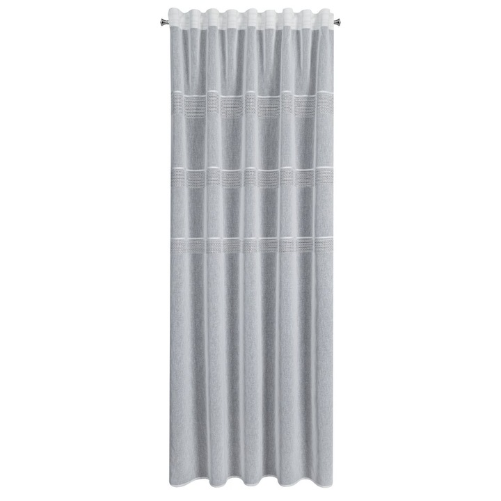 Eurofirany INES Függöny, regresszióval 140x270 fehér