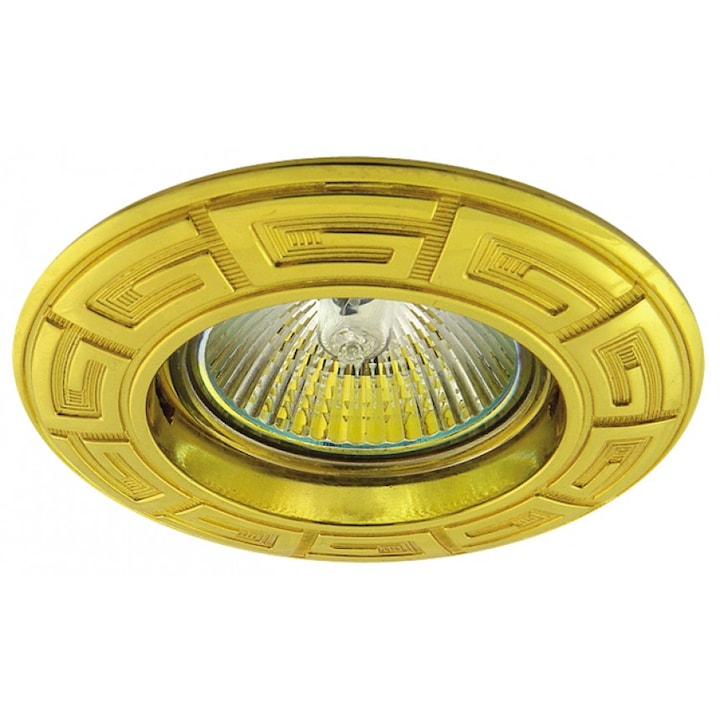 Luna Lightex RL HL500G, MR16, GX5.3, alumínium, helyhez kötött, f87mm/vágás, 60mm, arany