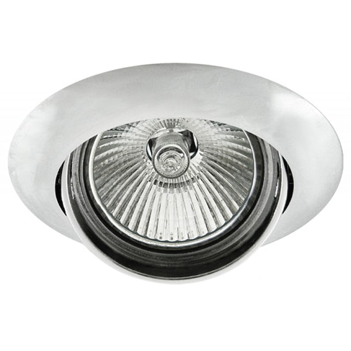 Luna Lightex RL HL201CH, MR16, GX5.3, alumínium, mozgatható, f84mm/vágás, 75mm, króm