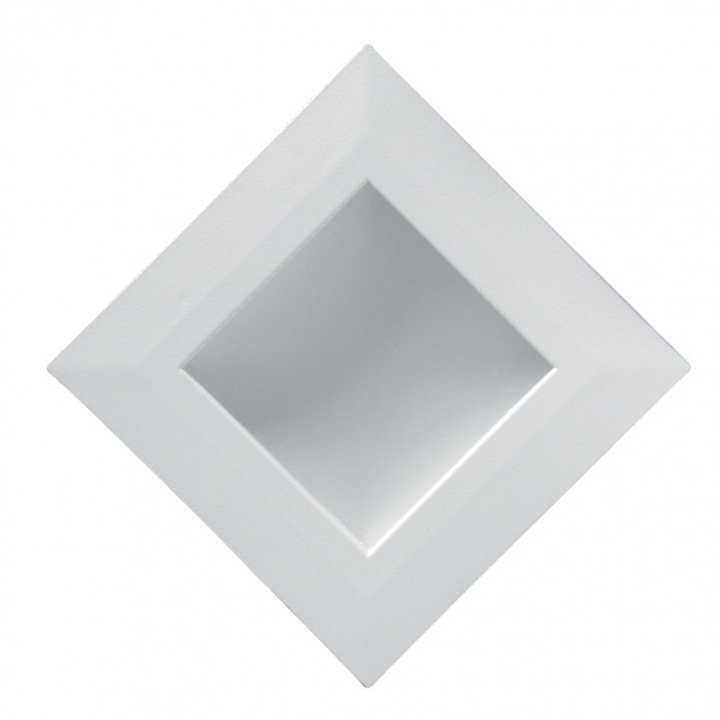 LED lámpa Lightex, 220V, 8W, NW, 4000K, 350lm, 84x84mm, fehér