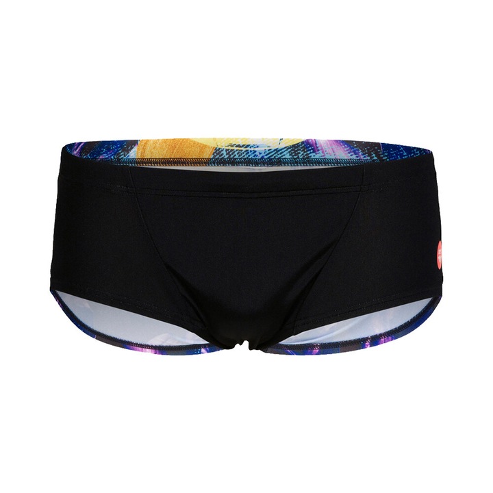 Мъжки бански Arena Crazy Skull Print Low Waist Short, черни, 70