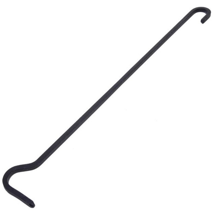 Vatrai pentru soba sau semineu, metalic, 63 cm, M Deco