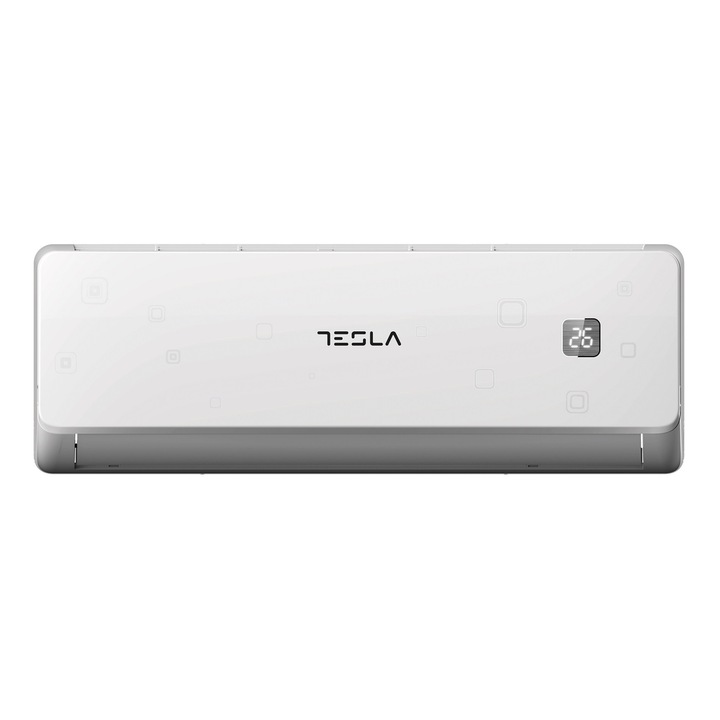 Aparat de aer conditionat Tesla TA36FFUL-1232IAW, 12000 BTU, Clasa A++/A+, Wi-Fi, Auto-Curatare, Dezumidificare, I Feel, Follow Me, ECO, Auto-diagnosticare, Alb