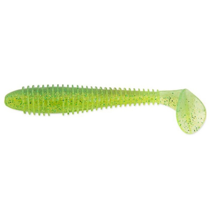 Keitech Swing Impact FAT 3,8" / #424 - Lime/Chartreuse