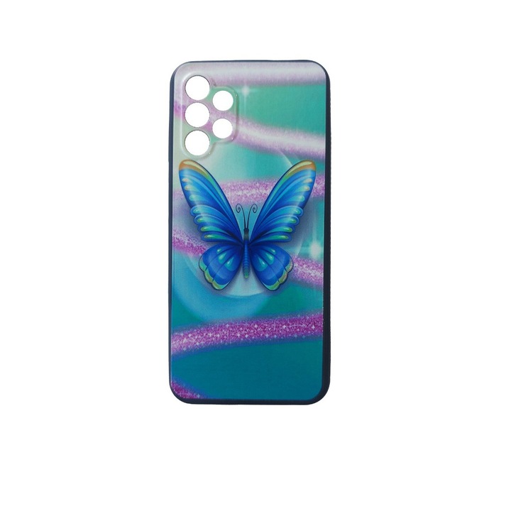 Telefon tok kompatibilis a Samsung Galaxy A13 4G, A13 Shockproof, Multicolor, Butterfly, 288HT készülékkel