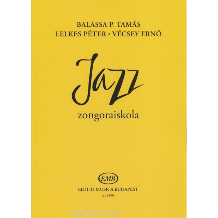 Balassa-Lelkes: Jazz zongora iskola