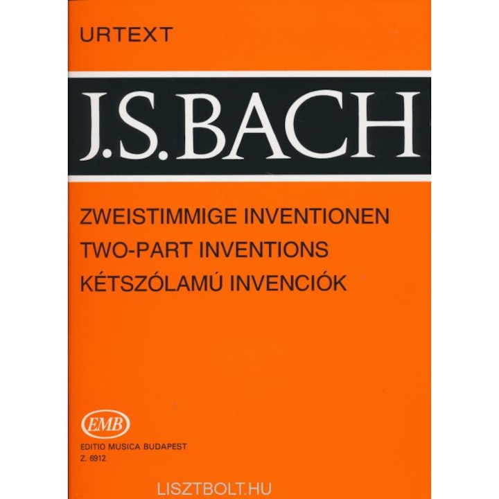 Johann Sebastian Bach: Kétszólamú invenciók