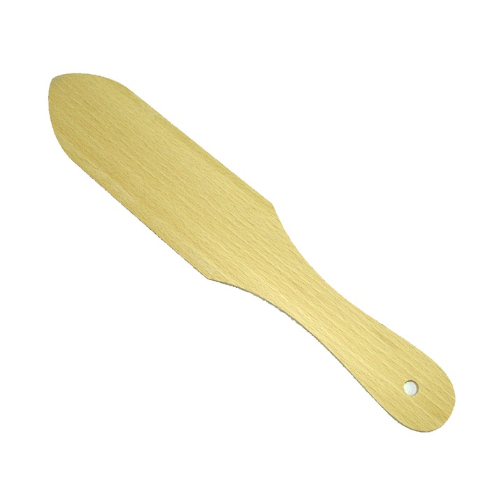 Spatula pentru decorat, Lemn, 25 cm, Natur