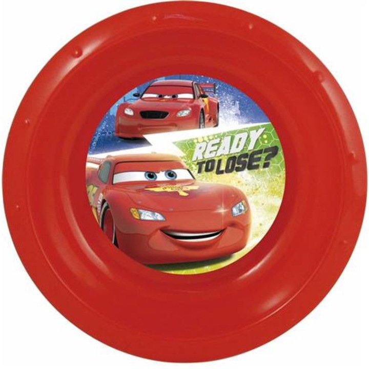 Bol plastic Banquet Cars 17 cm