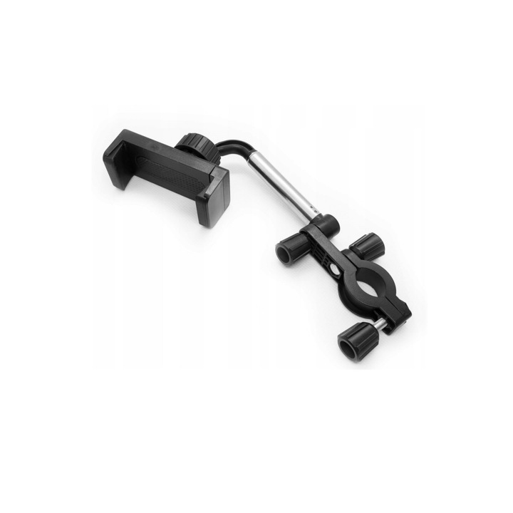 Autós tartó Vm-01 Xrec telefonhoz, univerzális, visszapillantó tükör rögzítés, fekete