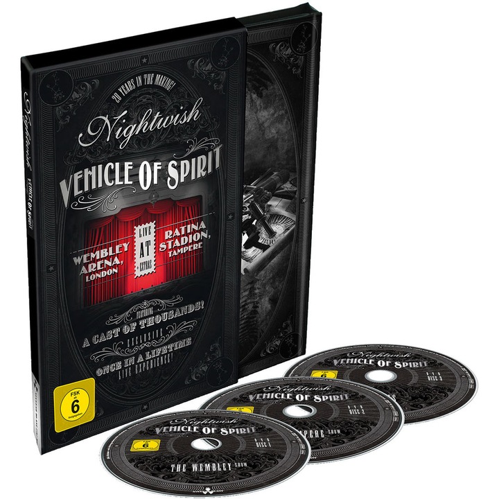 Nightwish - Vehicle Of Spirit [ltd. Ed. Digibook] (3dvd)