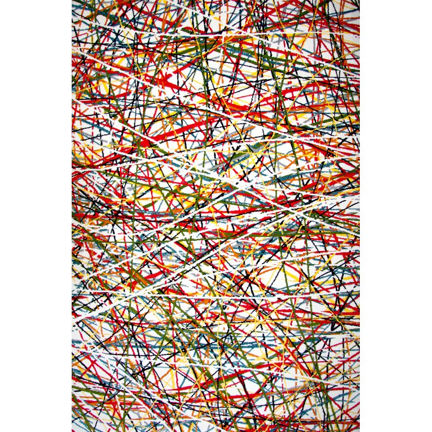 Covor Modern, Kolibri Art, Alb, 120x170 cm, 2300 gr/mp, 1.2x1.7