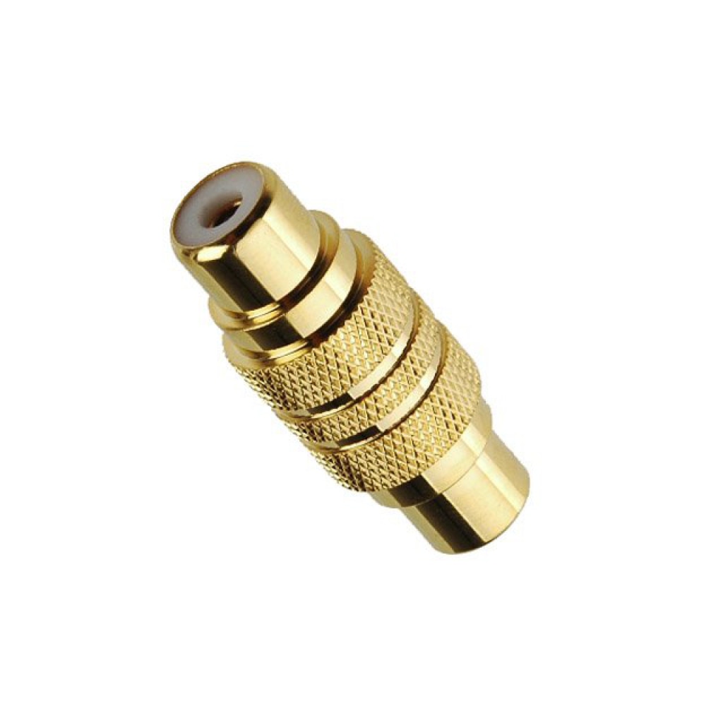 Conector Adaptor RCA-RCA Kacsa Audio AA-644GT