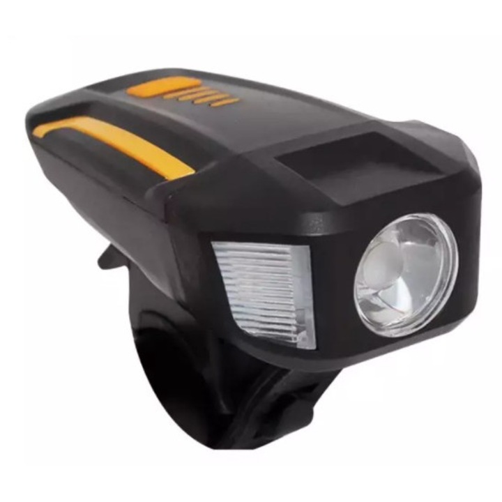 Фар за велосипед xk007 с клаксон