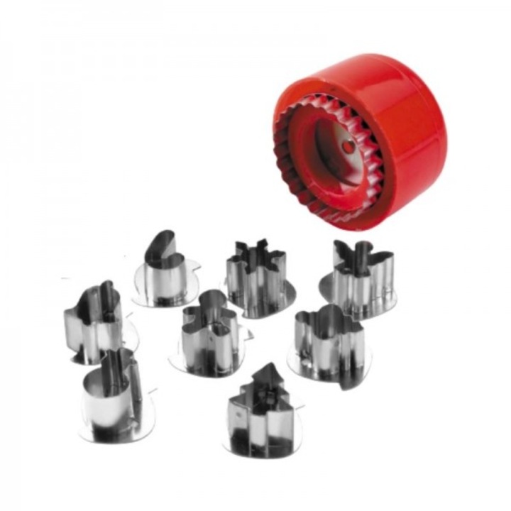 Set 8 forme de taiat aluatul cu motive de Craciun