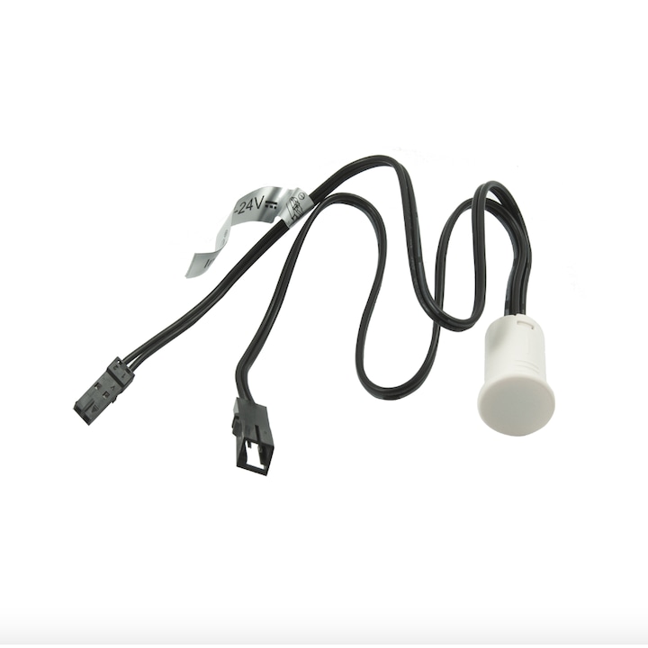 Intrerupator Touch Dimmer 12v-24v 30W On-Off incastrat in mobila, ultraslim, Argintiu ZenLED®