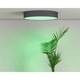 Plafoniera Smart RGB Calex, 30 cm, Negru/Alb