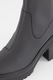 Tommy Jeans, Botine din piele ecologica cu toc masiv, Negru, 37