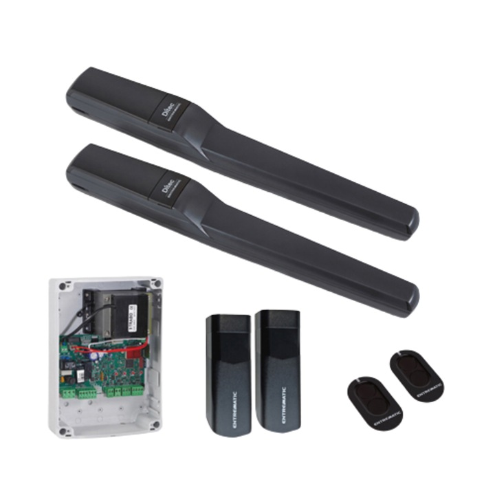 Kit automatizare porti batante, DITEC, PWR25, negru