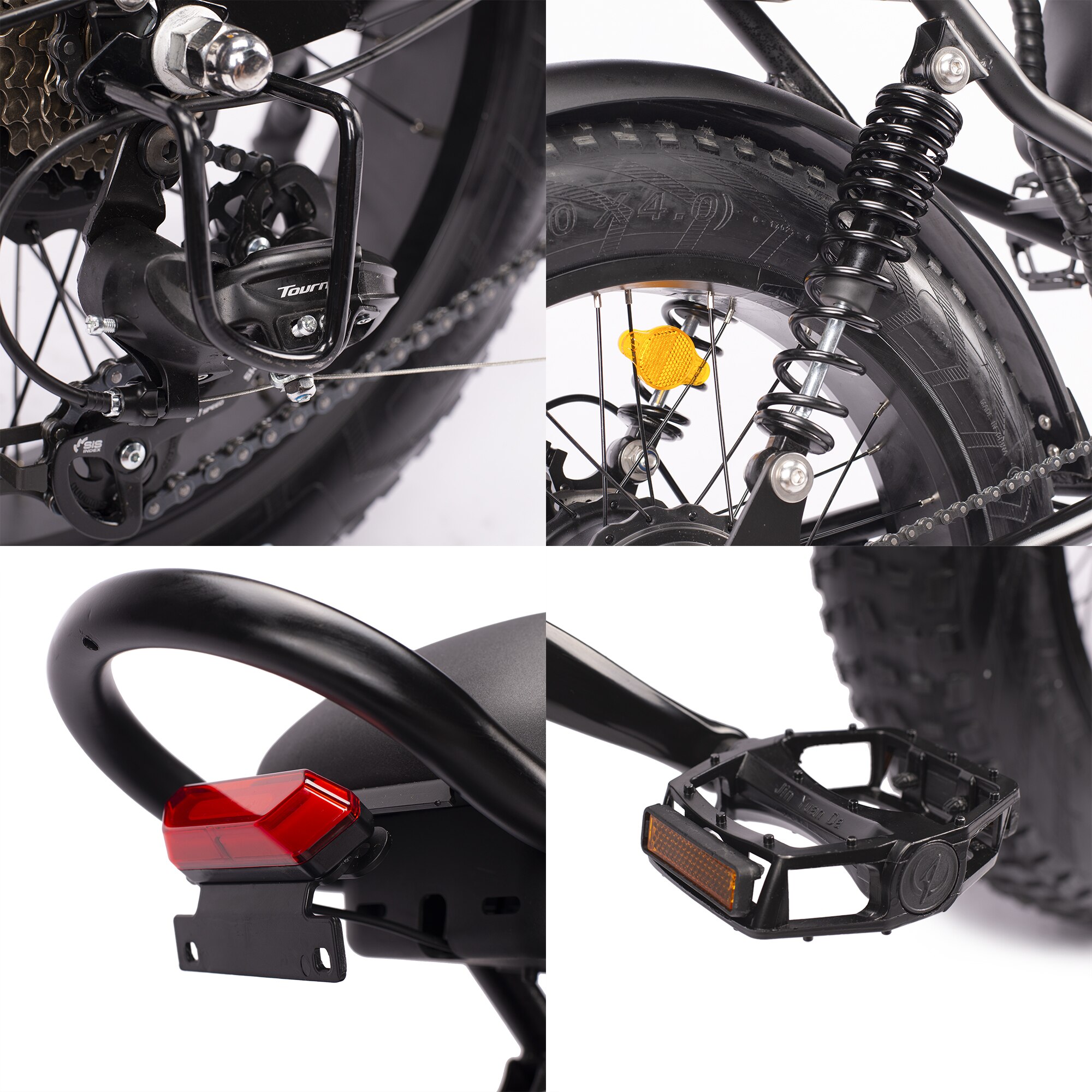 Bicicleta electrica vintage pentru adulti, Z8, PHNHOLUN, 500W, 48V