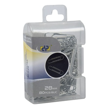 Agrafe metal zincat inoxidabil 28 mm, 80 buc/cutie PVC DP Collection - Office Agrafe metal zincat inoxidabil 28 mm, 80 buc/cutie PVC DP Collection - Office