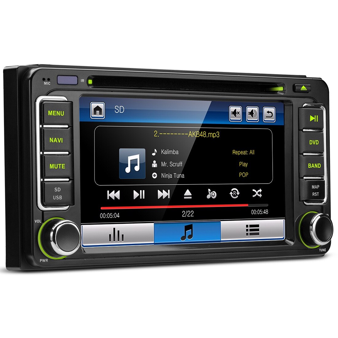 Navigatie GPS cu DVD Dedicata Toyota Hilux, Corolla, RAV4, Land