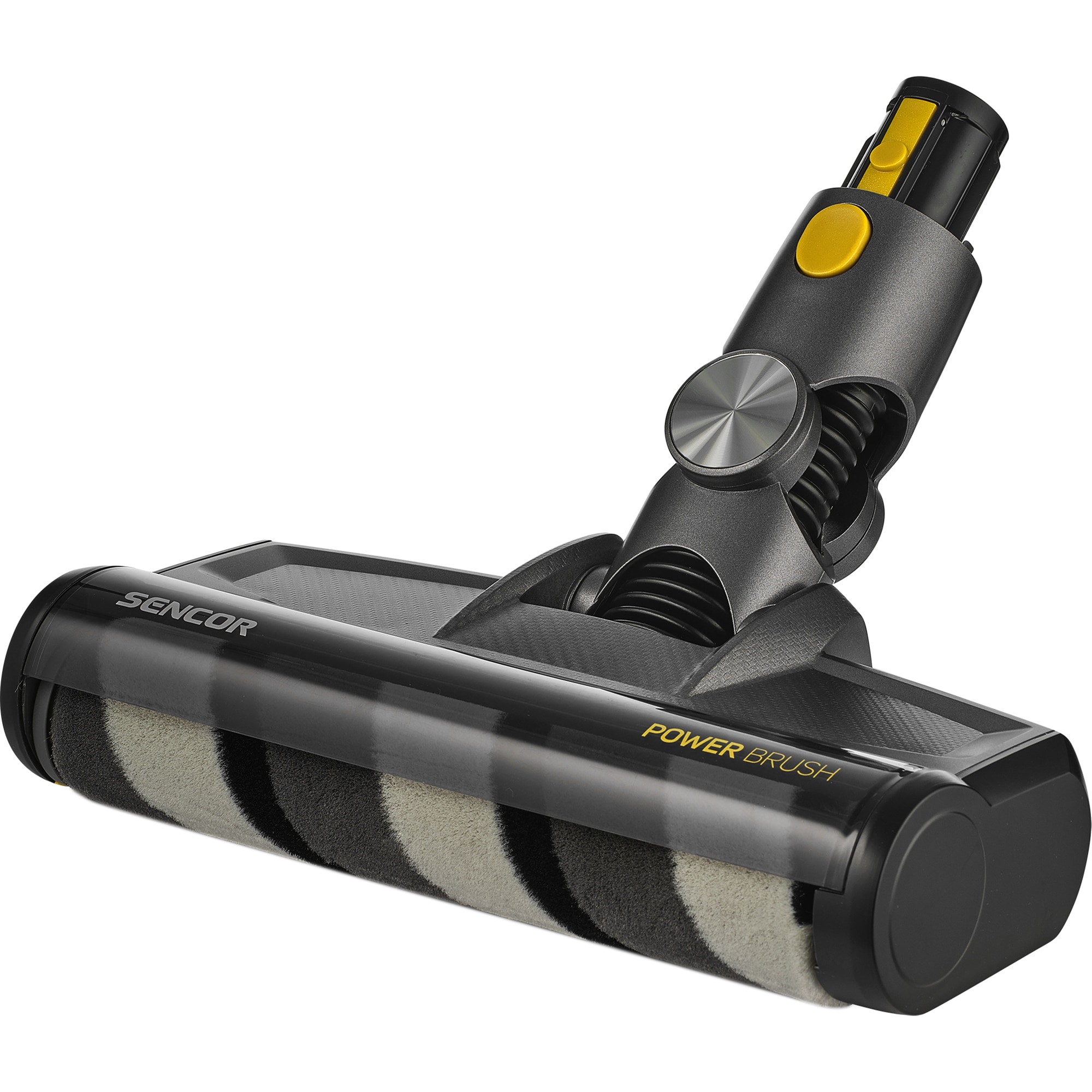 Aspirator vertical fara fir Sencor, putere 400W, autonomie 50 min, recipient praf 0.5 l, negru